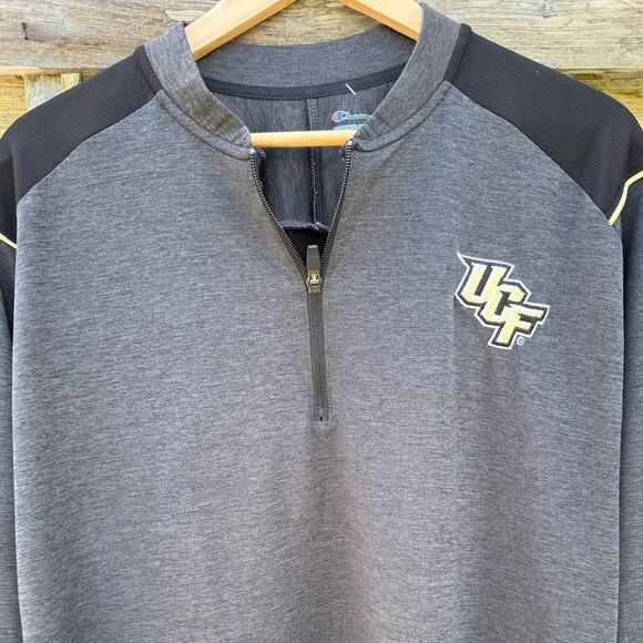 UCF Golden Knights Central Florida Pullover 1/4 zip sweatshirt Champion Size XL - Picture 4 of 5
